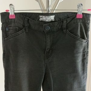 Free People Gray Button Flares size w 26